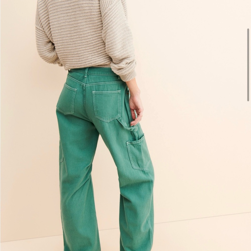 Lioness Miami Vice Green Wide-Leg Pants - Picture 2 of 8